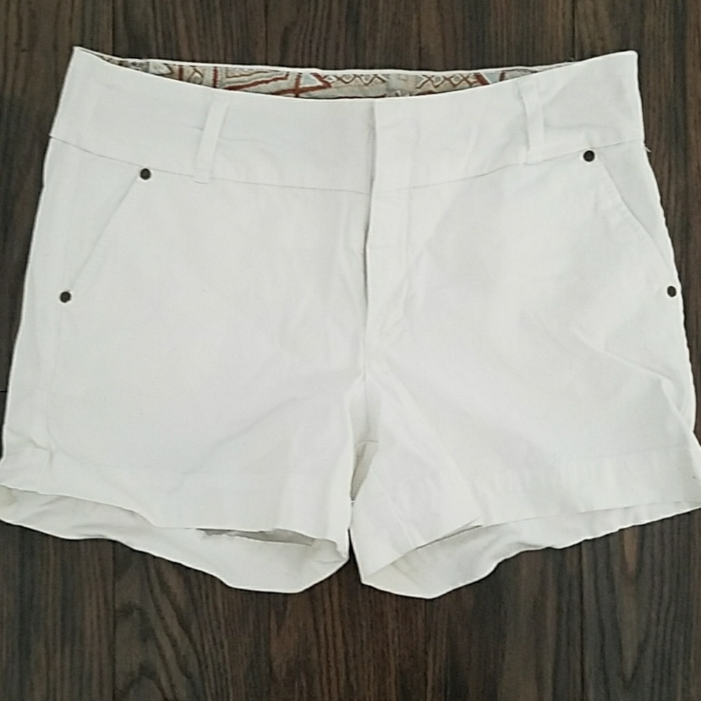 White Shorts